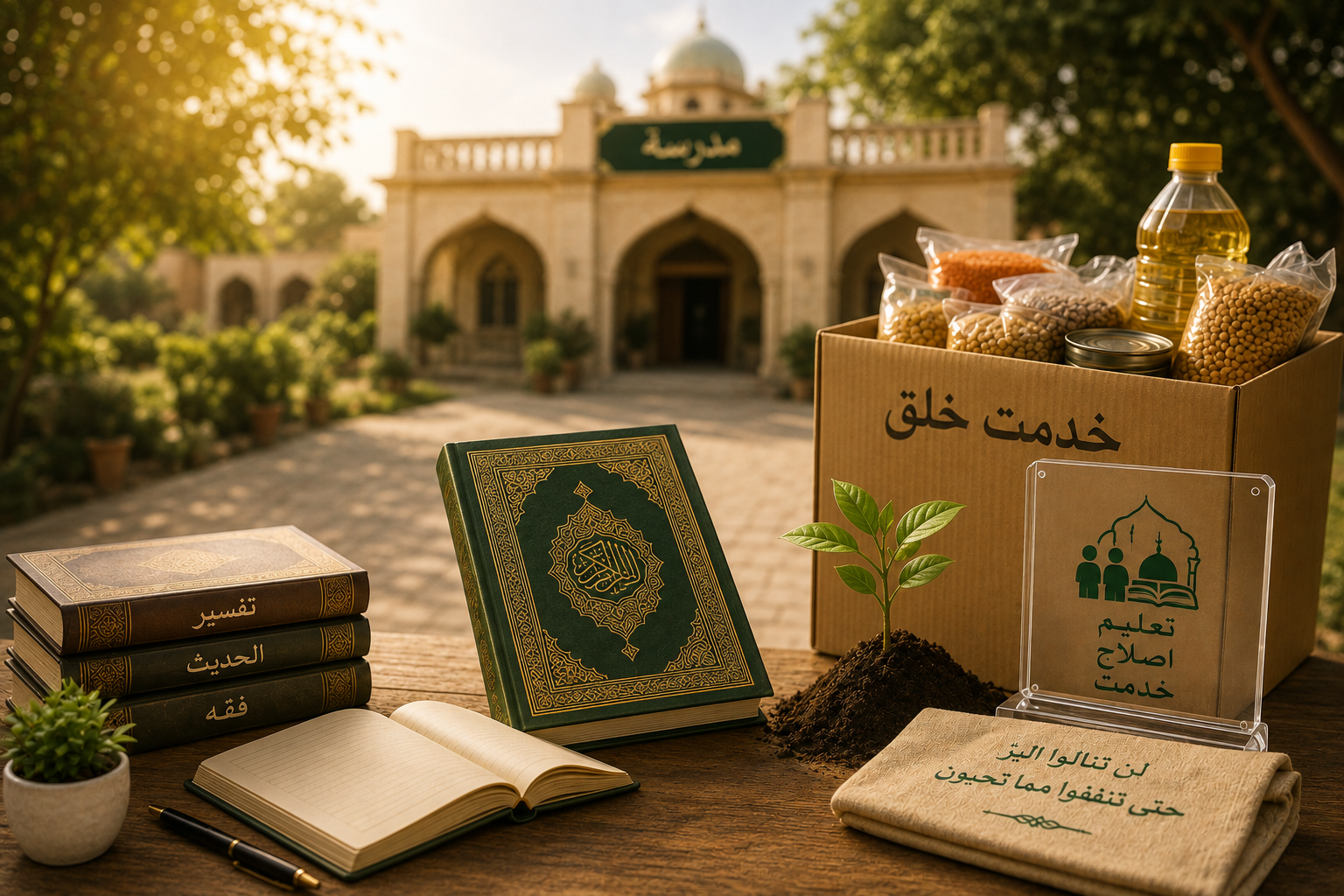 مدرسہ کی خدمات